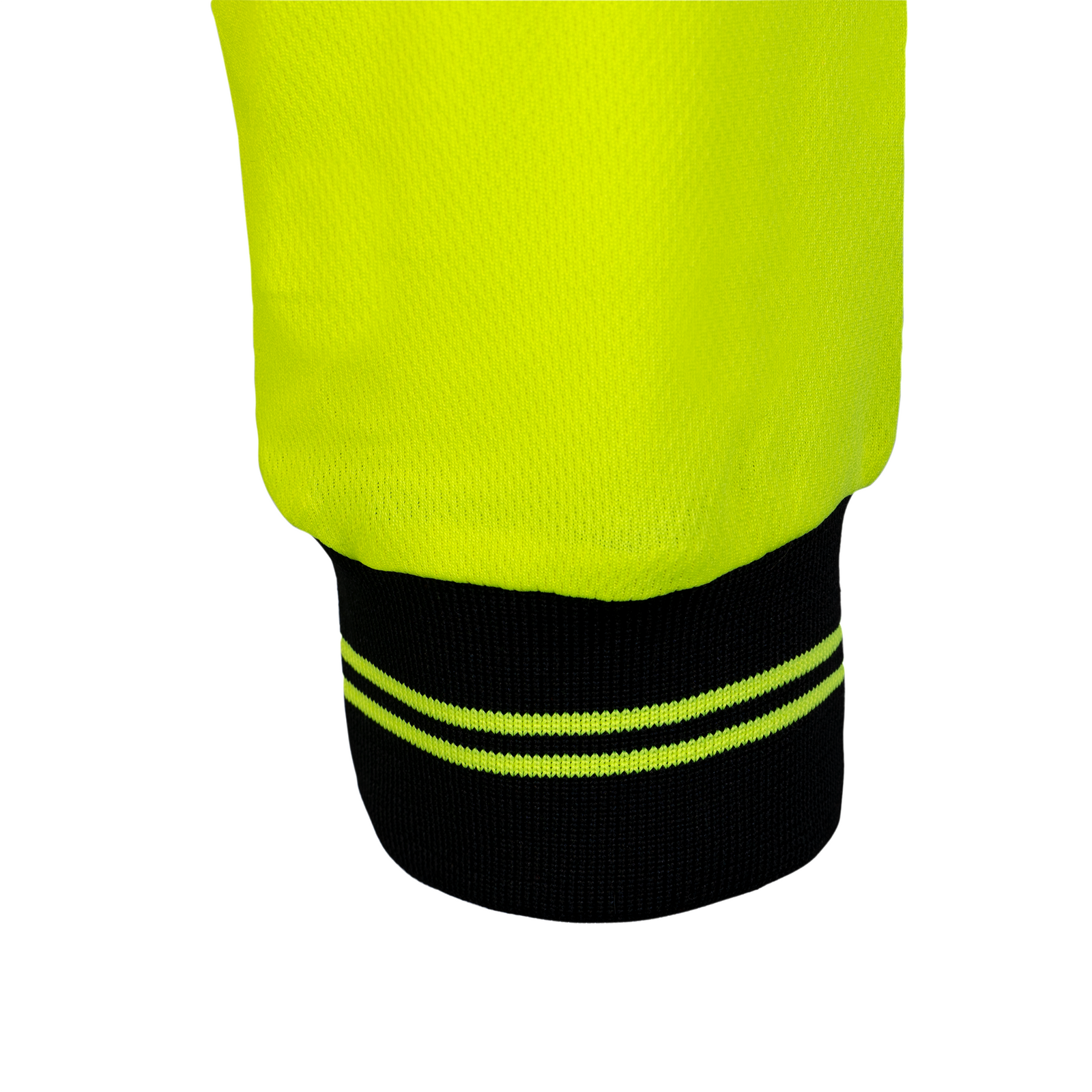 Hi-Vis X-Back Reflective Two-Tone Safety Long Sleeve Polo Shirt