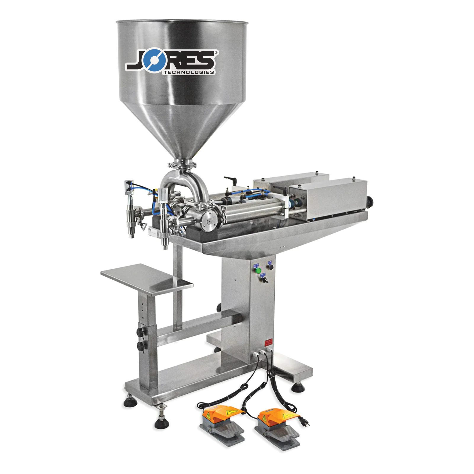 Dual Head High Viscosity Paste Piston Filler - 316 SS 1000ml Dual Head High Viscosity Paste Piston Filler - 316 SS 1000ml