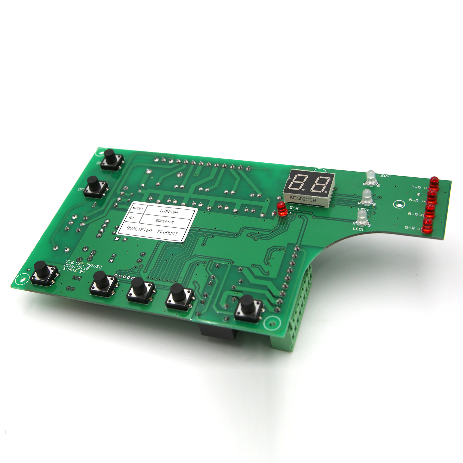 Display PCB for E-VAC-275 replacement pasts for vacuum packaging machines