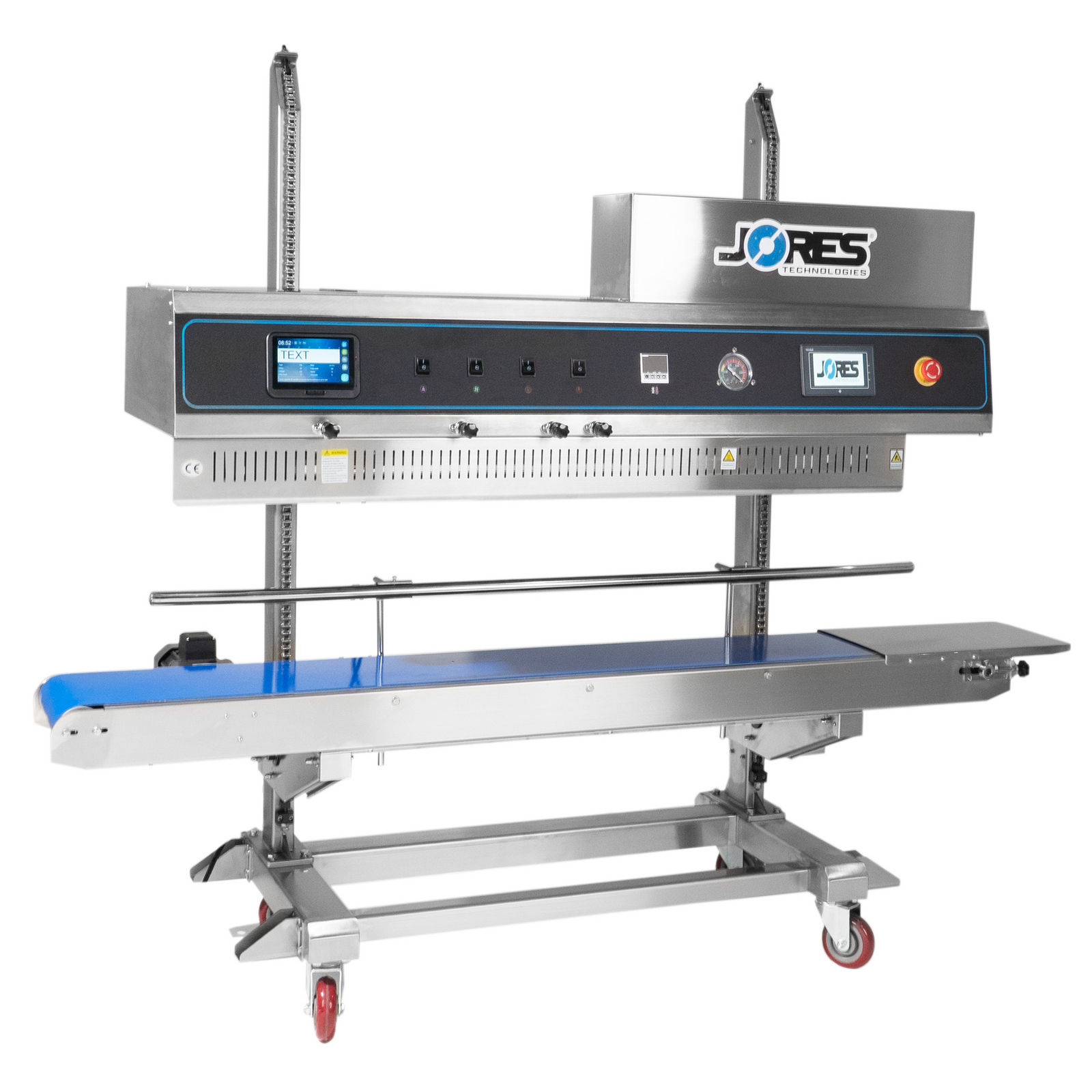 Digital Vertical Band Sealer with Ink-jet Coding, Gas flushing and Air Suction 1510-FS