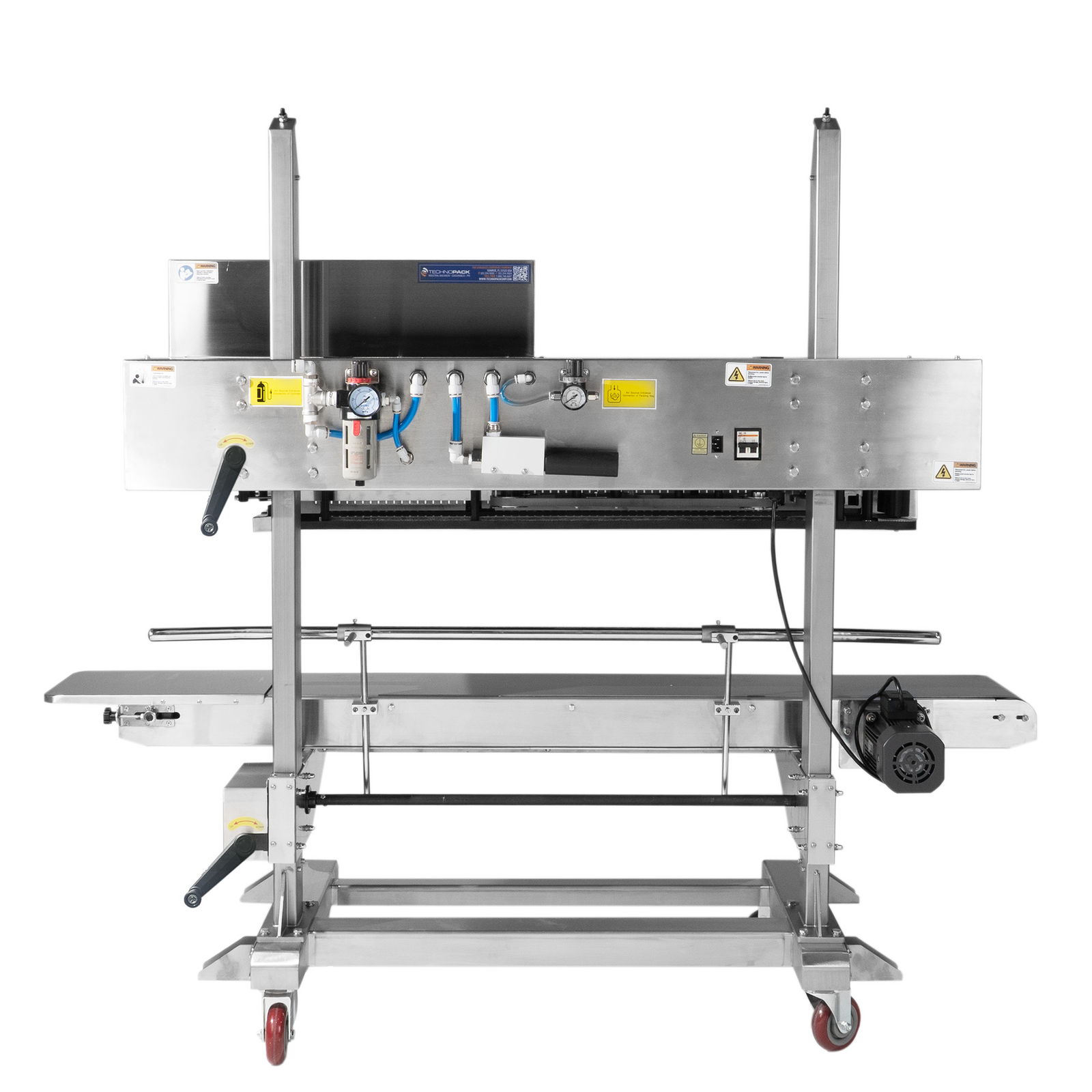 Digital Vertical Band Sealer with Ink-jet Coding, Gas flushing and Air Suction 1510-FS