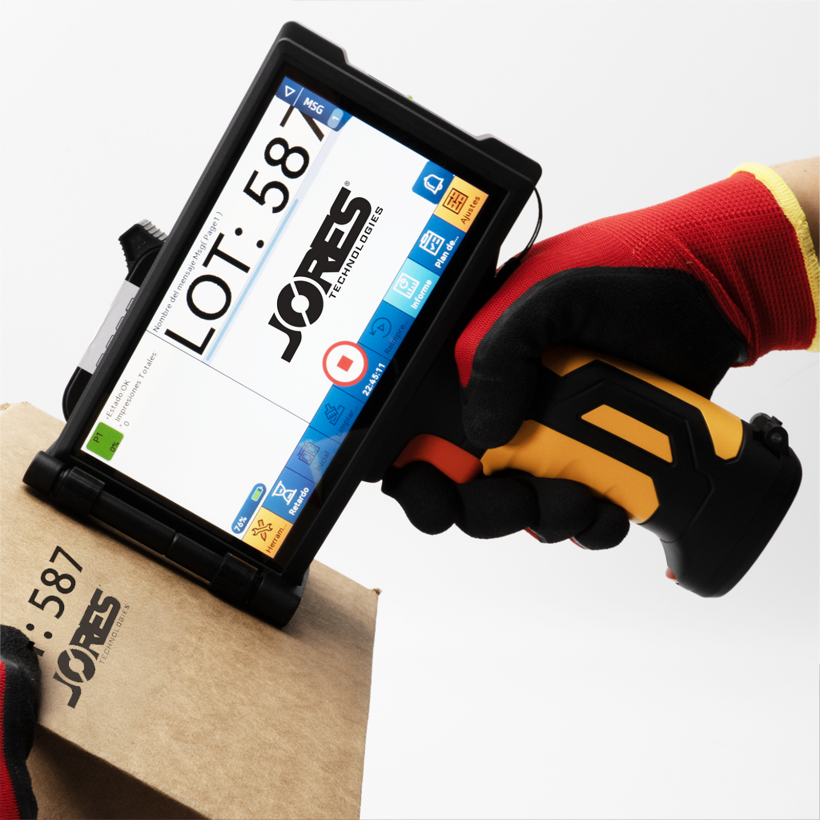 TIJ Handheld Inkjet Coder E-COD-M1-TIJ