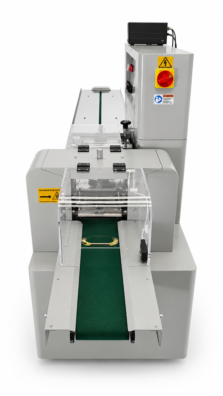 Automatic Horizontal Flow Wrapper with Belt Conveyor & Hot Roll Coder FWIMAX-2500-B