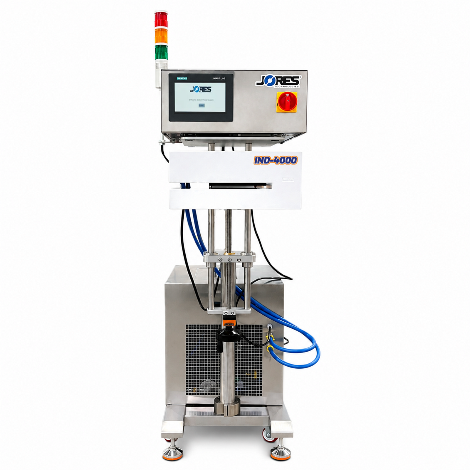 Water-Cooled Induction Sealer for Conic or Pointed-Tip Caps E-IND-4000