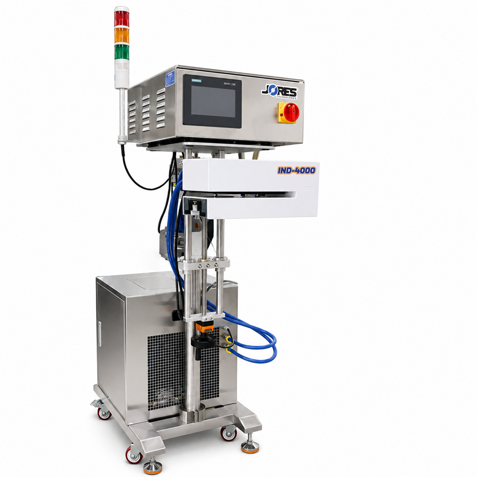 Water-Cooled Induction Sealer for Conic or Pointed-Tip Caps E-IND-4000