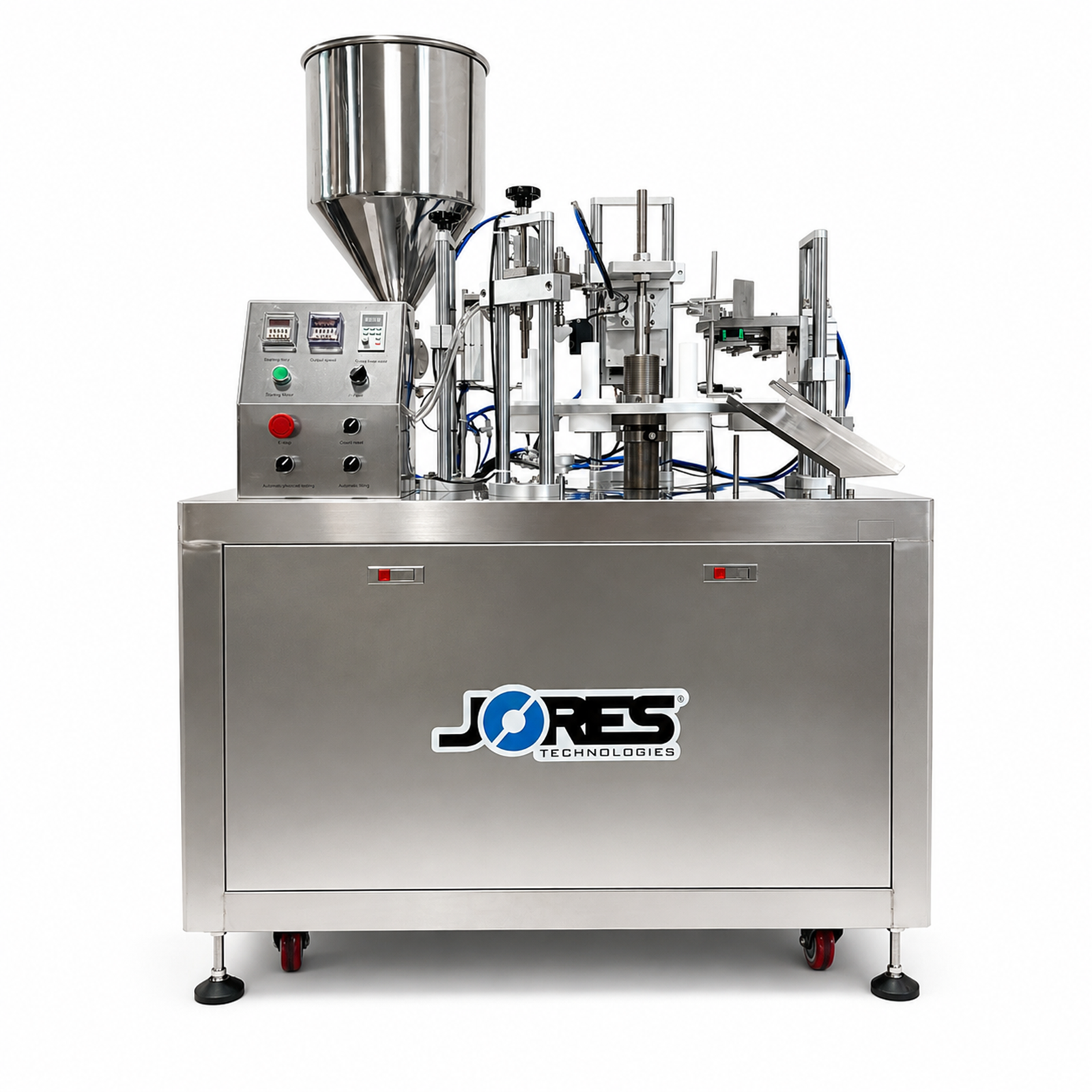 Semi-Automatic Ultrasonic Tube Filling & Sealing Machine E-TUBE-30