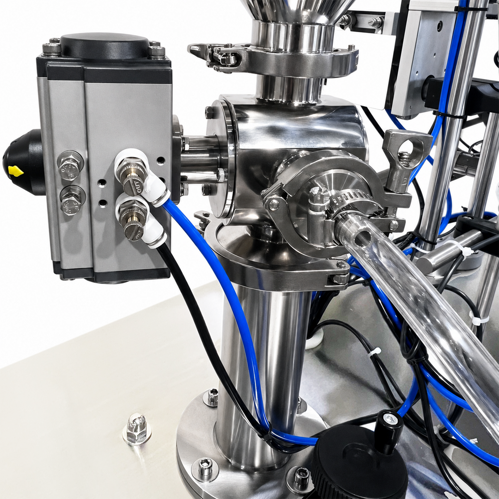 Semi-Automatic Ultrasonic Tube Filling & Sealing Machine E-TUBE-30