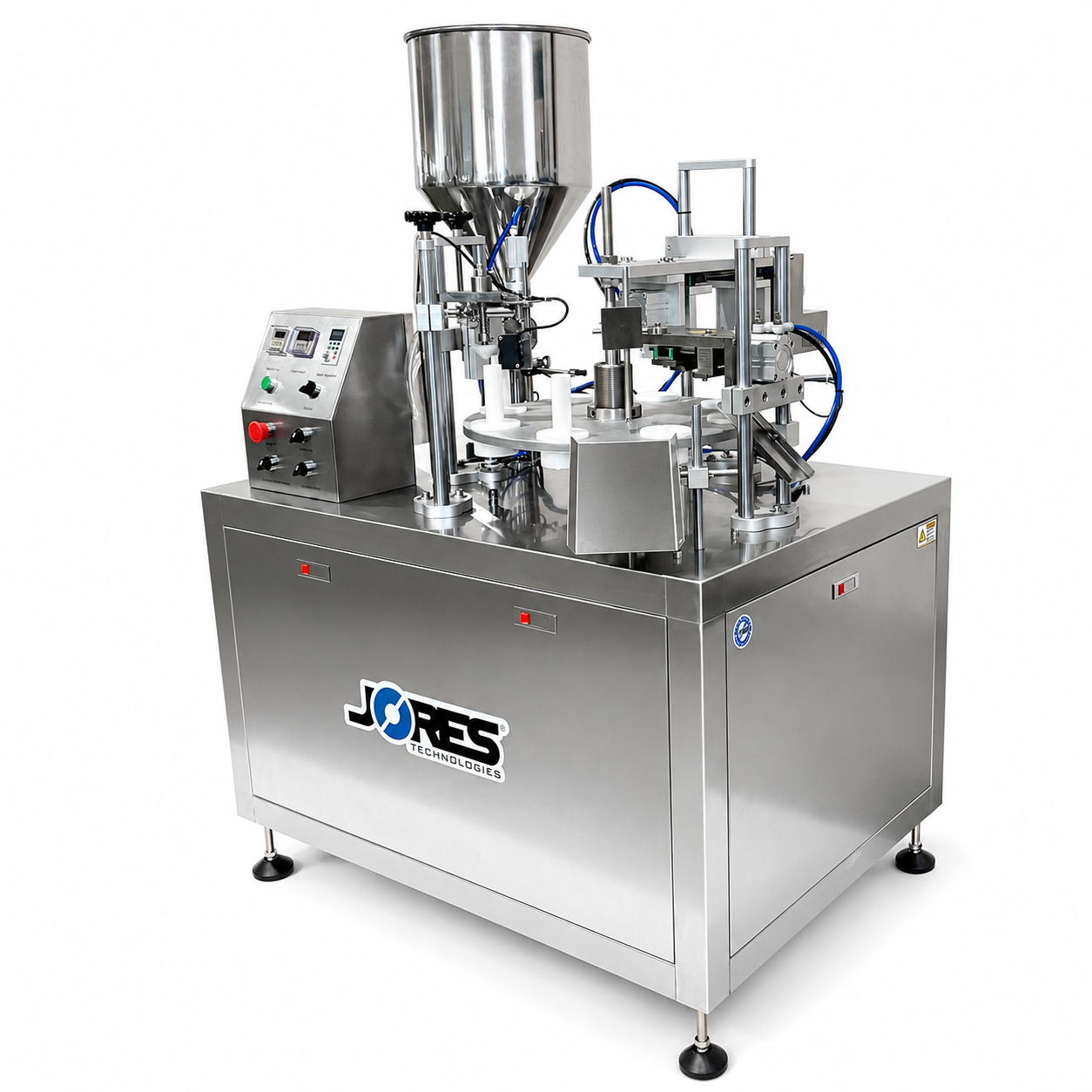 Semi-Automatic Ultrasonic Tube Filling & Sealing Machine E-TUBE-30