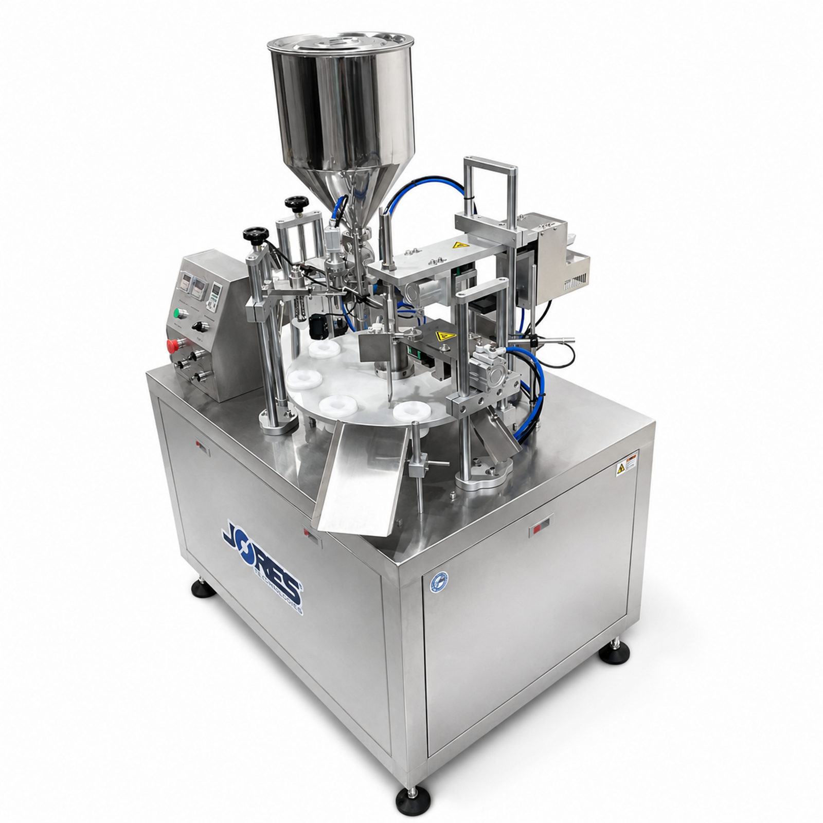 Semi-Automatic Ultrasonic Tube Filling & Sealing Machine E-TUBE-30