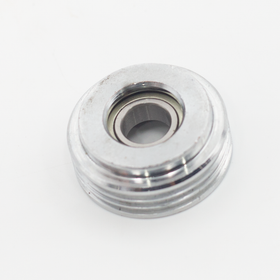 Entrance guide wheel assembly