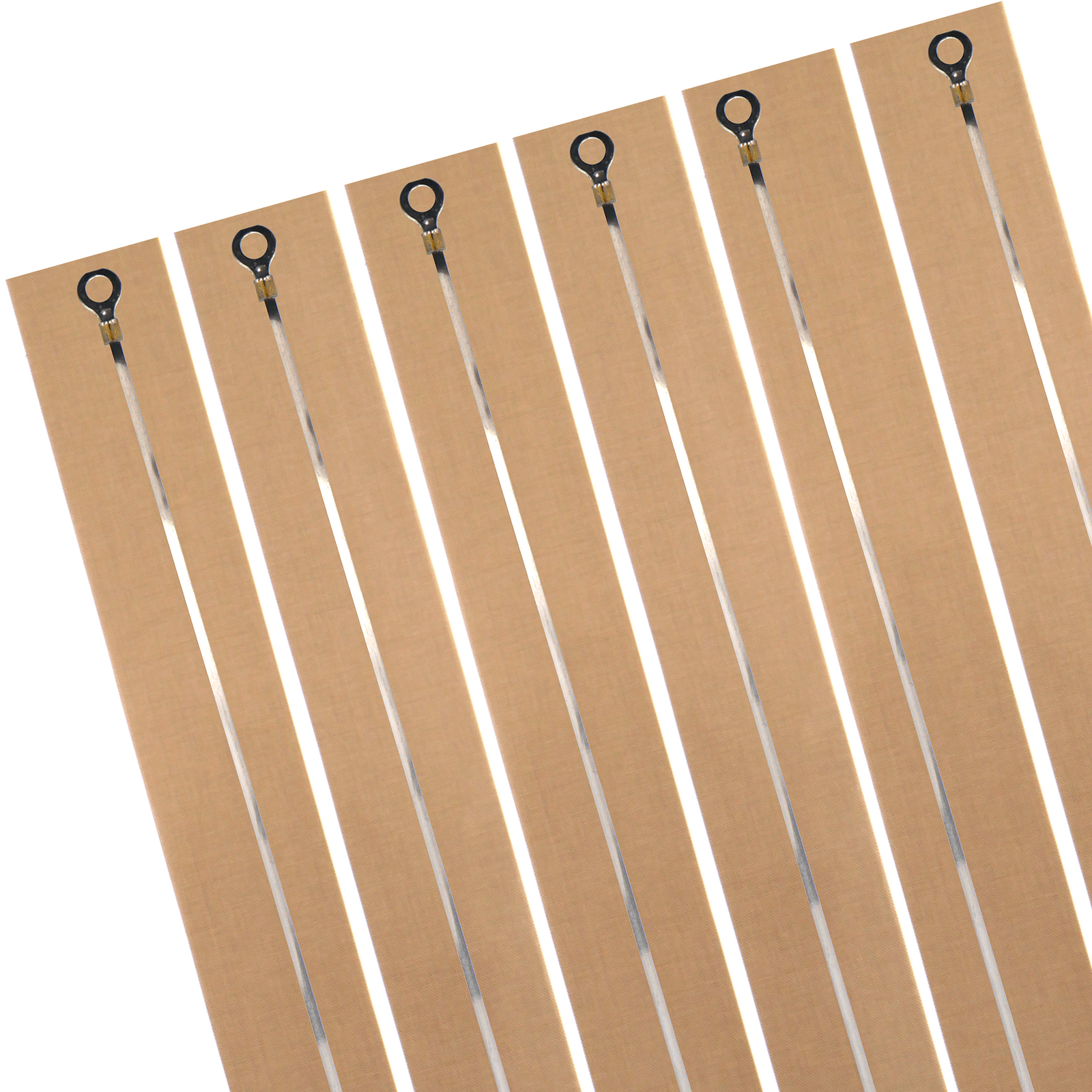 Set of 6 PTFE  pre cut Strips and 6 Heating Element Replacement kit for manual impulse sealers