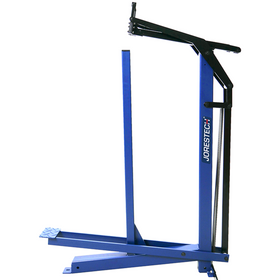 Blue foot operated bottom stapler machine 