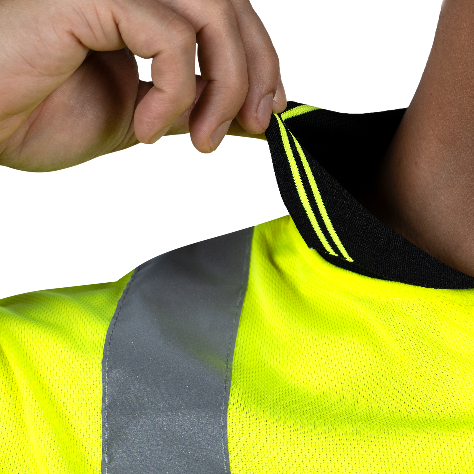 Hi-Vis Reflective Dirt-Concealing Safety Polo Shirt Class 3