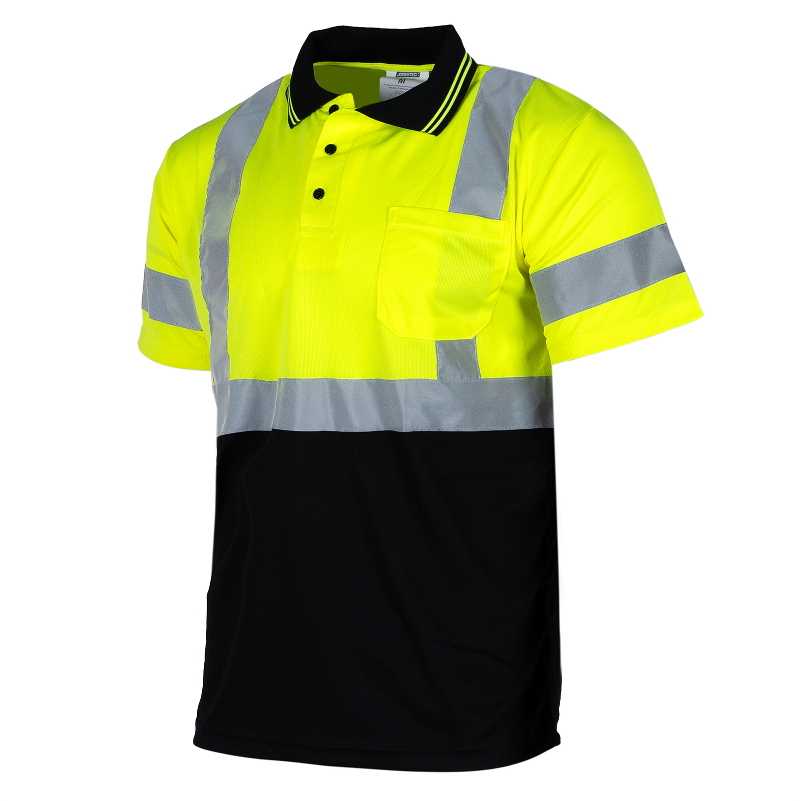 Hi-Vis Reflective Dirt-Concealing Safety Polo Shirt Class 3