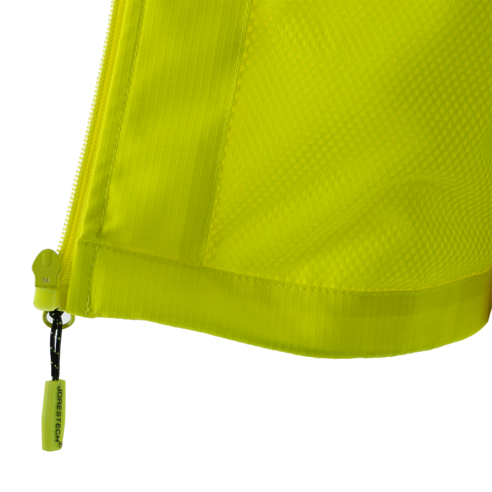 Hi Vis Waterproof Ripstop Jacket with Reflective Heat Transfer Tapes