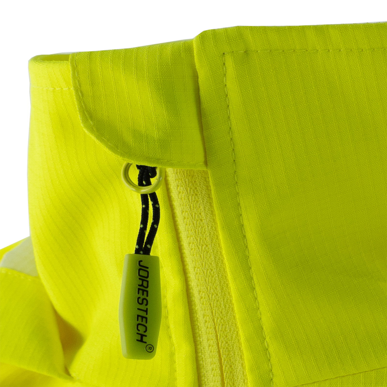 Hi Vis Waterproof Ripstop Jacket with Reflective Heat Transfer Tapes