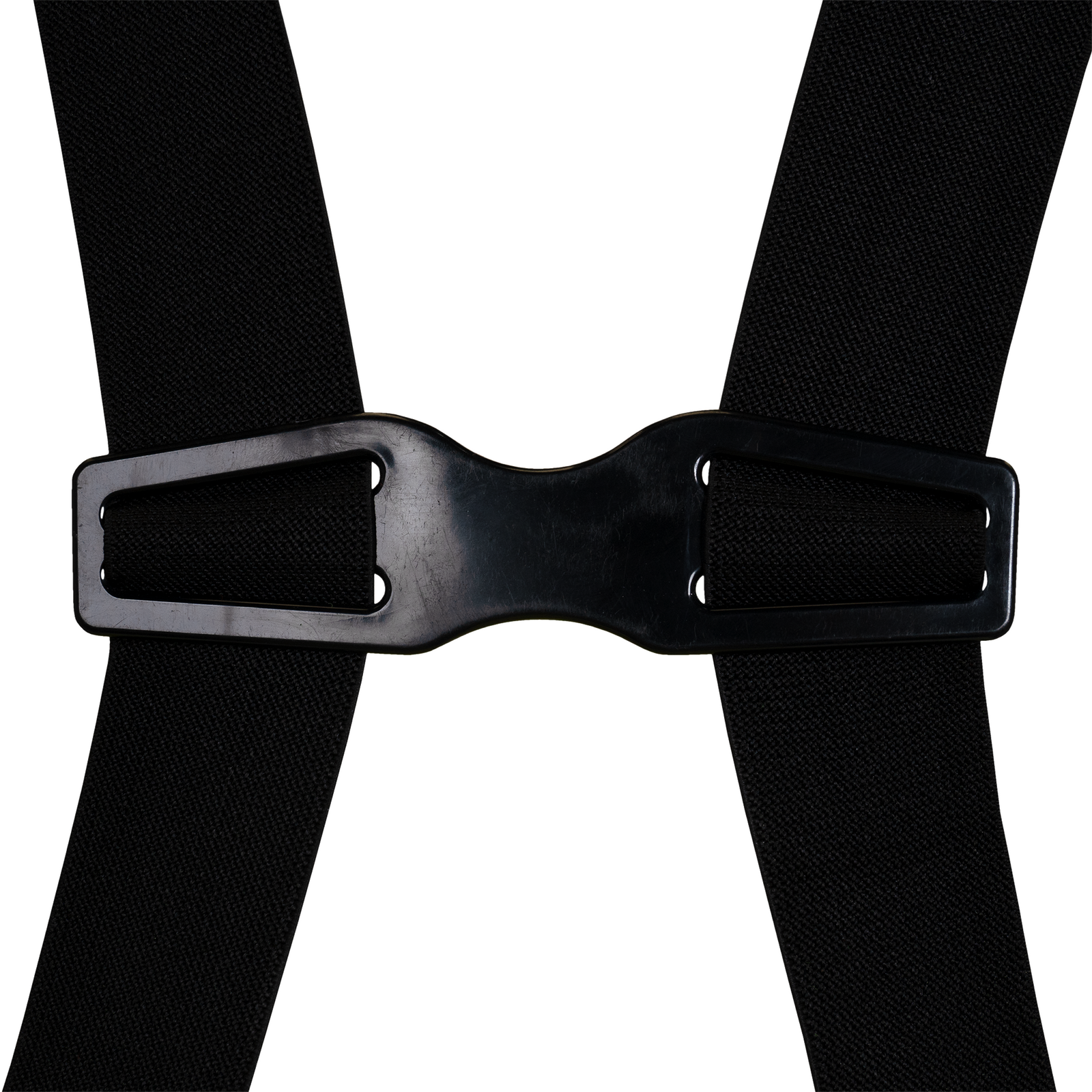 Shoulder straps and clip to secure traps in position on the Hi vis safety overall pants