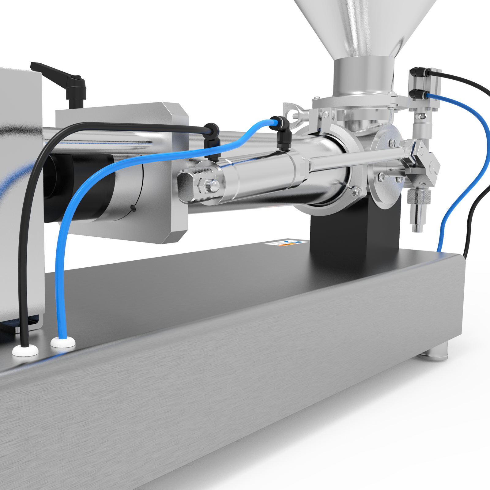 High Viscosity Tabletop Paste Piston Filler - 316 SS – 1000ml