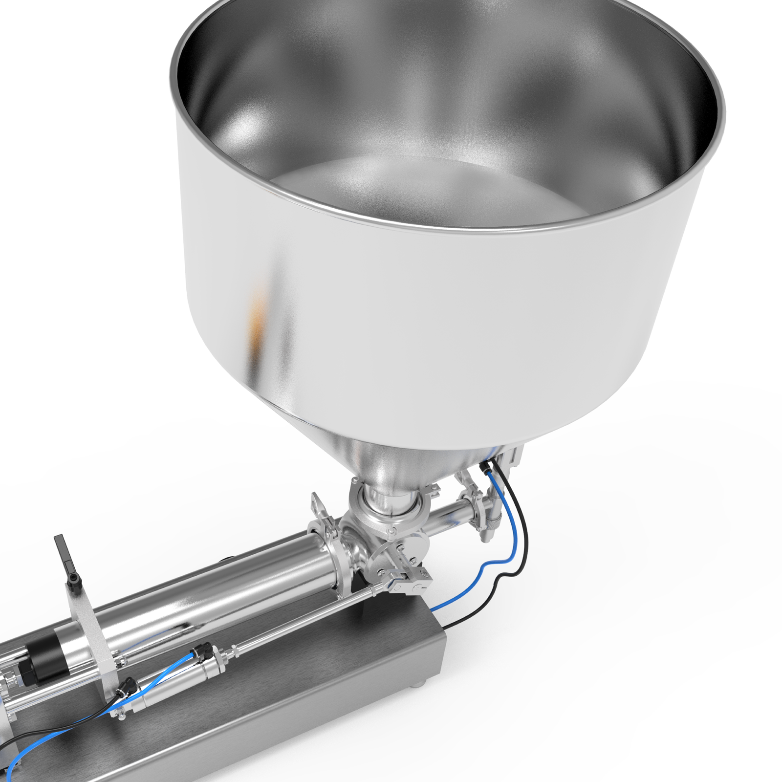 316 SS High Viscosity tabletop paste piston filler for 100ML by JORES TECHNOLOGIES®