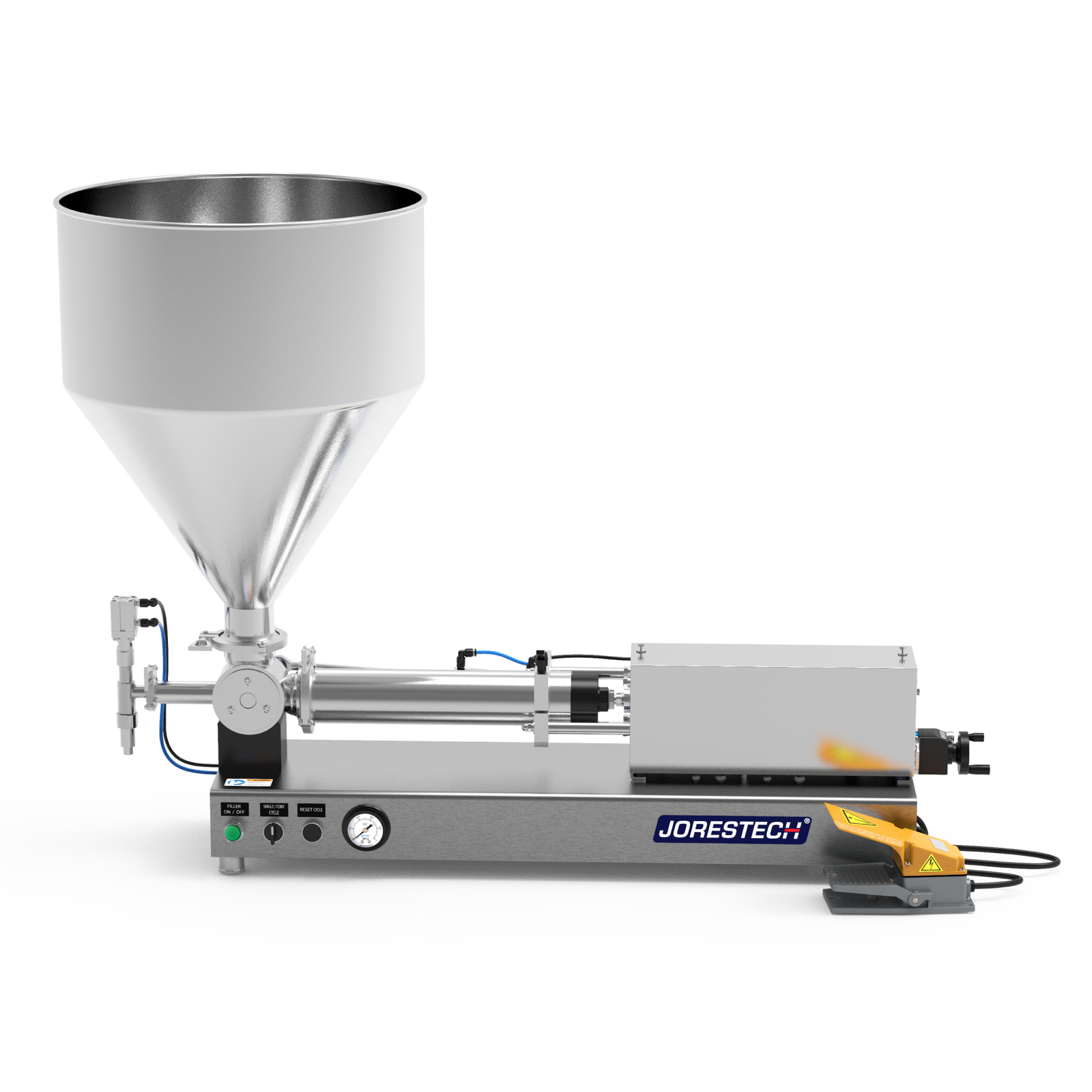 High Viscosity tabletop paste piston filler for 100ML by JORES TECHNOLOGIES®