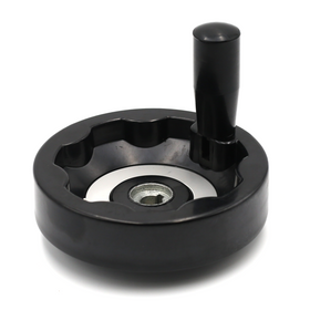 Hand wheel of continuous band sealers