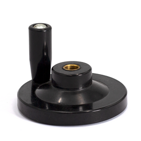 Hand wheel and lever assembly
