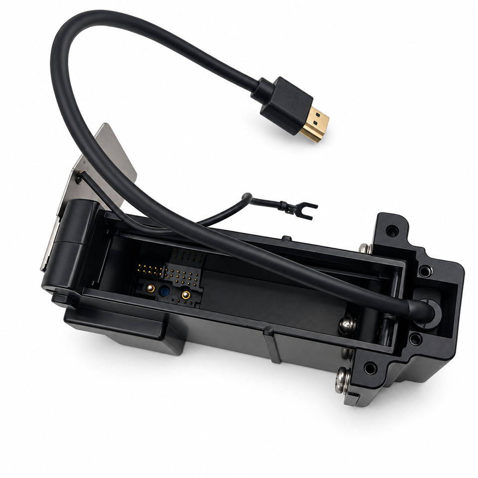 Ink Cartridge Holder - HDMI Connector Rear View