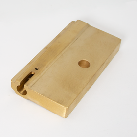 Lower left heating block