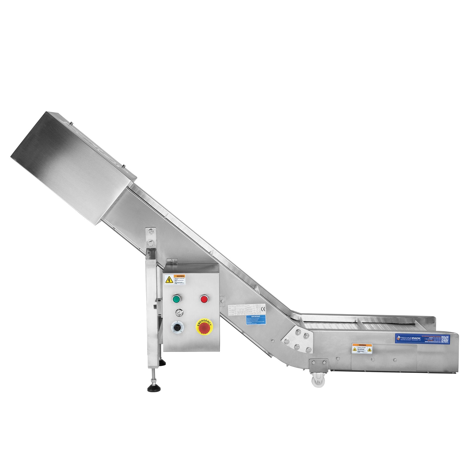 Motorized Take Away Incline Conveyor