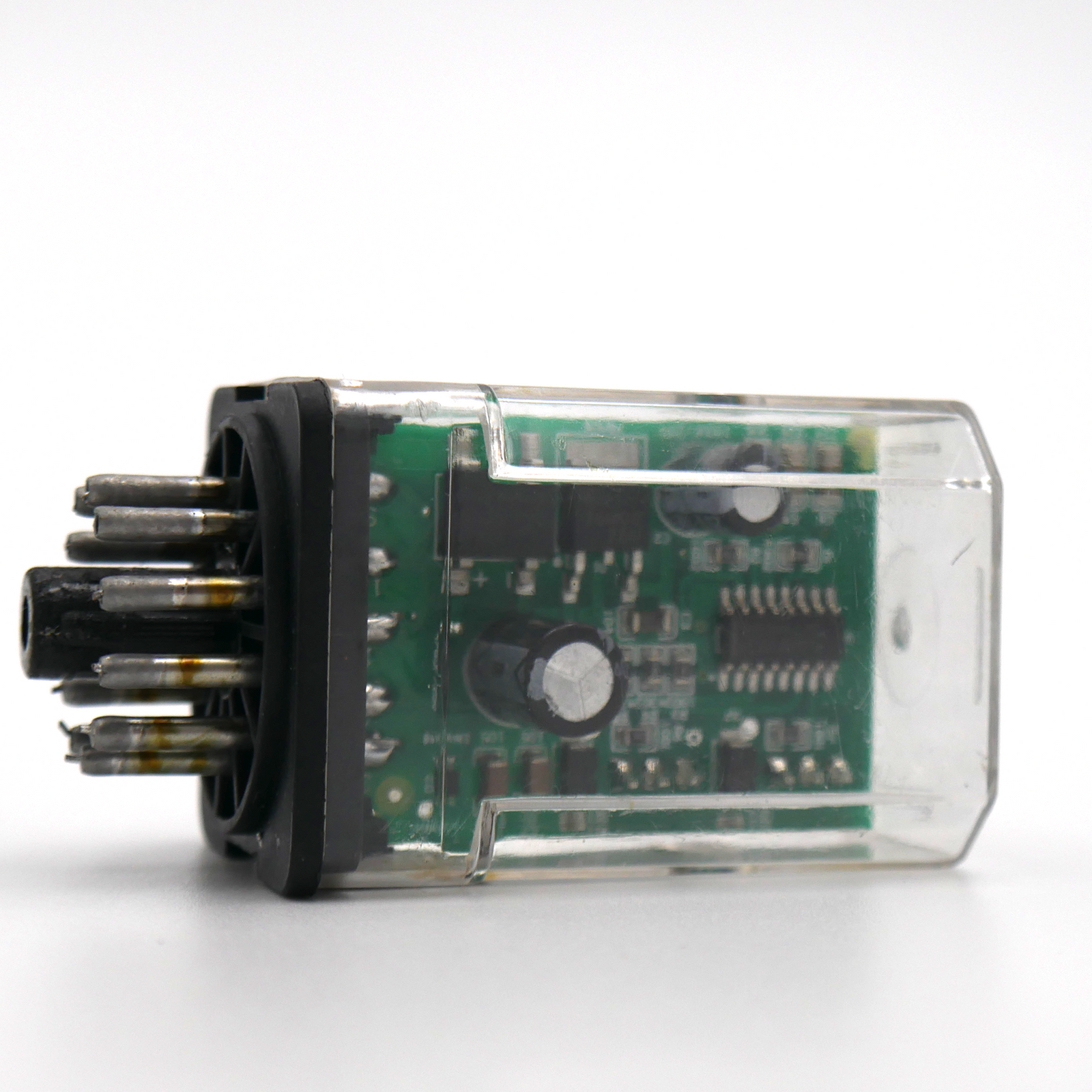 Front view of a JORES TECHNOLOGIES® Main Control PCB for continuous heat bag sealers.