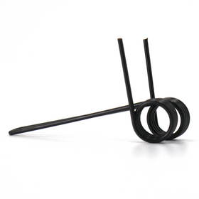 Black main metal spring