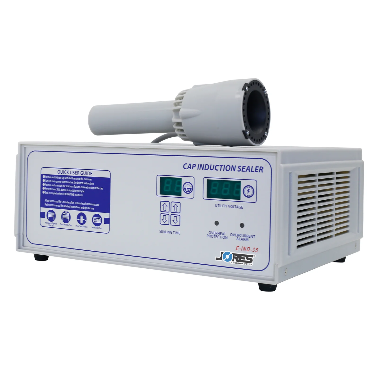 Manual induction cap sealing machine