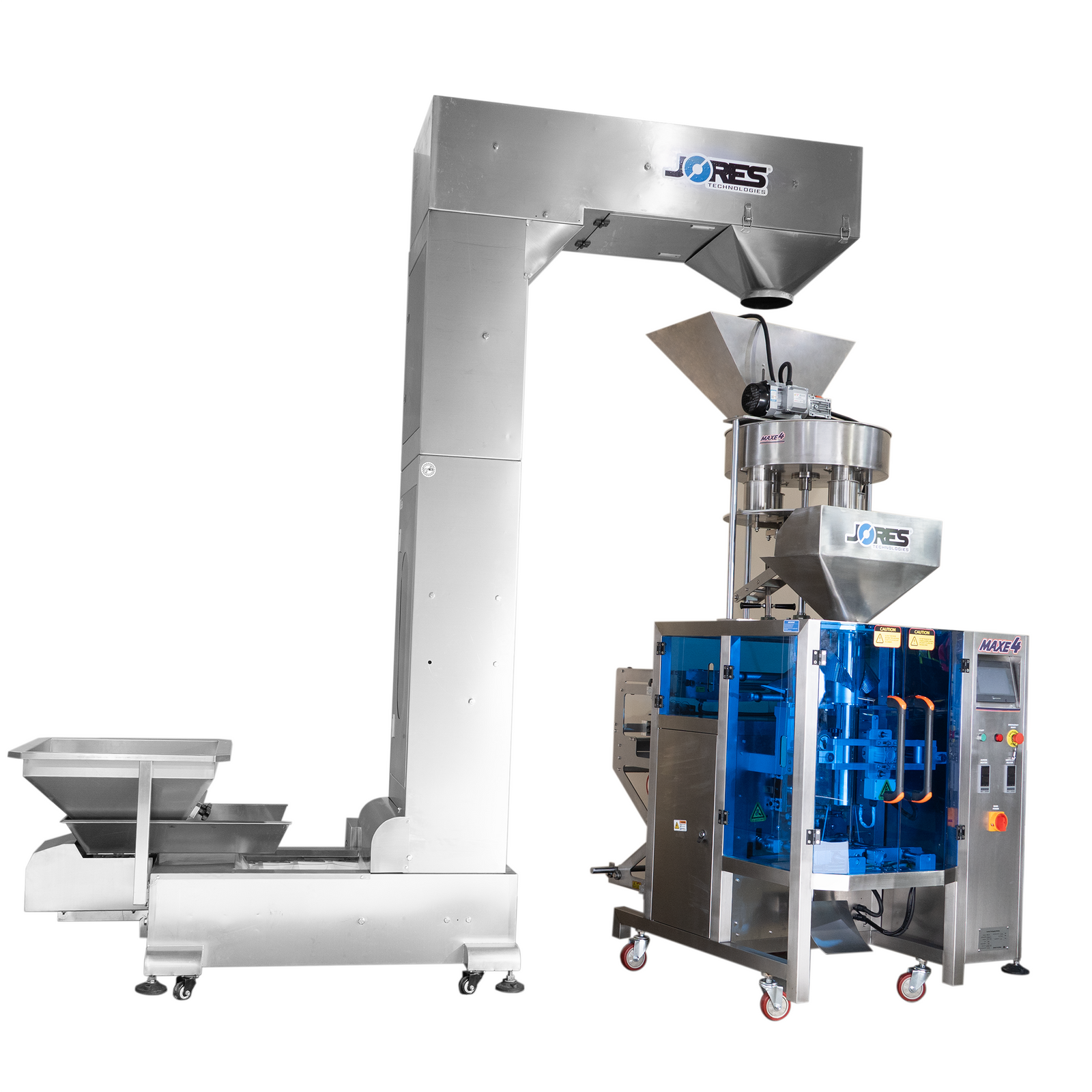 Automatic Integrated Granule Handling & Packaging System MAXE-4-V