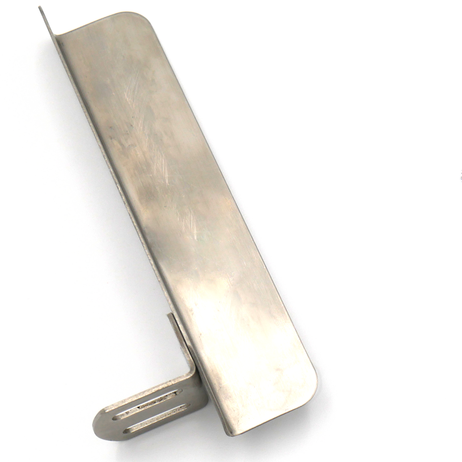 Metal Bag Entry Guide Plate used for continuous bag sealers