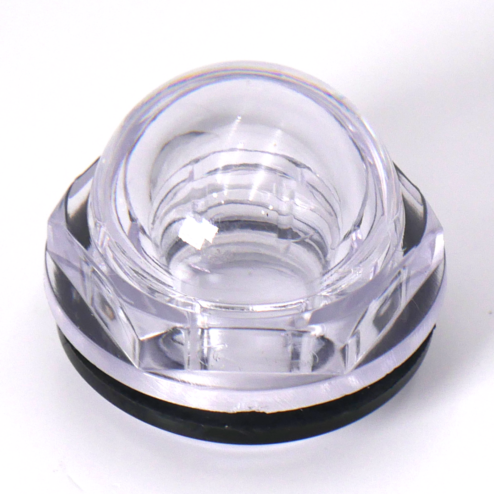 Oil level sight glass part for vacuum sealers
