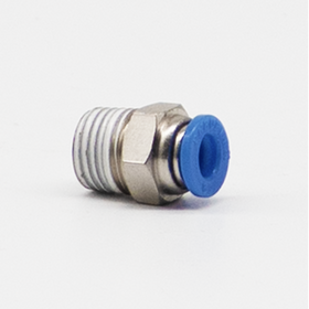 One Touch Straight Male Fitting, 10mm 1/4NPT OD