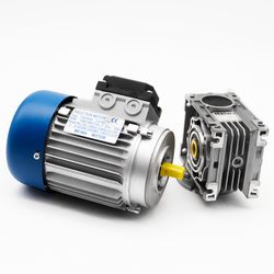 MEIWA YS6334W Turntable Drive Induction Motor & Gearbox Assembly for E-STR-1500-P