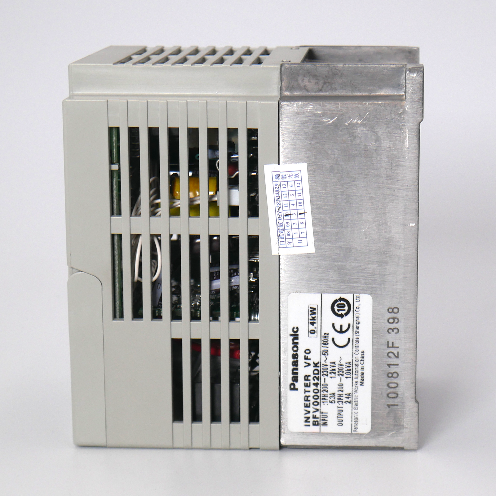 Panasonic Variable Frequency Drive Inverter - BFV00042DK Side View