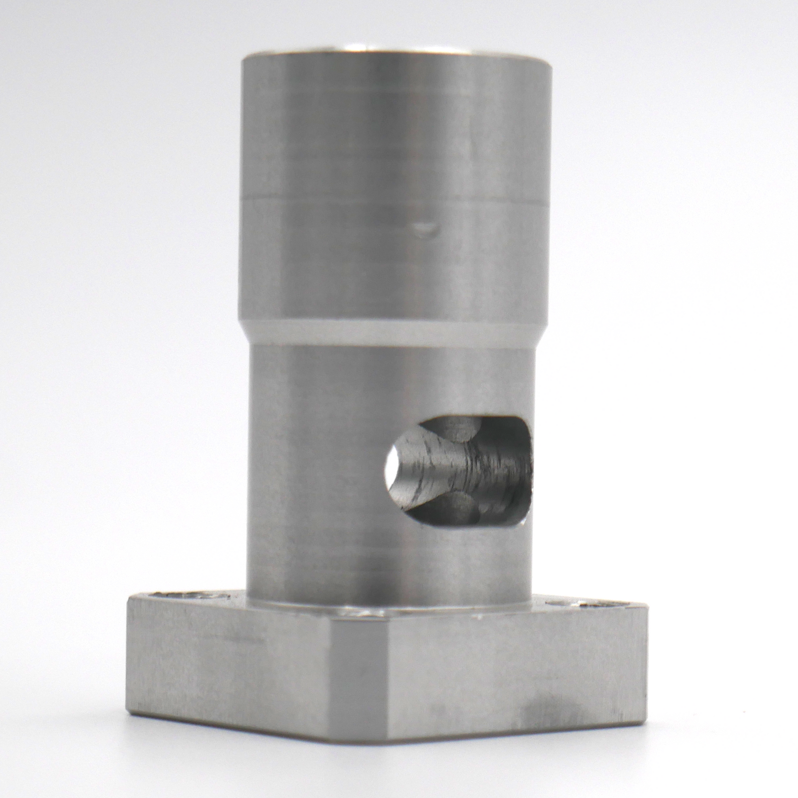 Pneumatic cylinder mount of dispensing nozzle