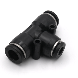 Pneumatic Three-Way Connector  - PEG8-6-8 - 8mm x 6mm x 8mm