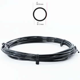 Polyurethane pneumatic black tubing