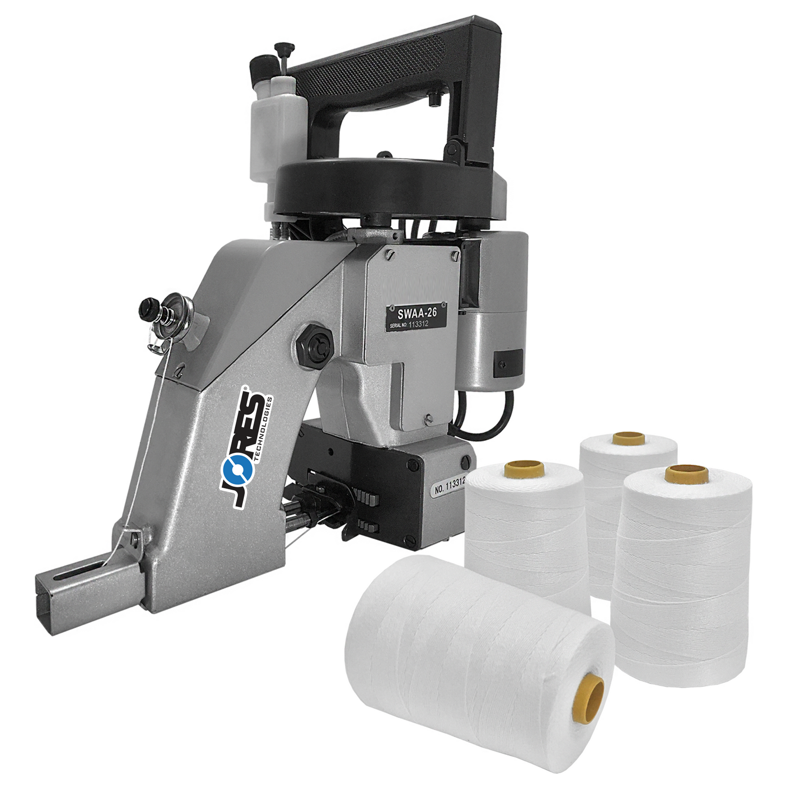Check Swaa Machine Portable Electric Bag Sewing Machine with 4 Thread Rolls – Technopack ...