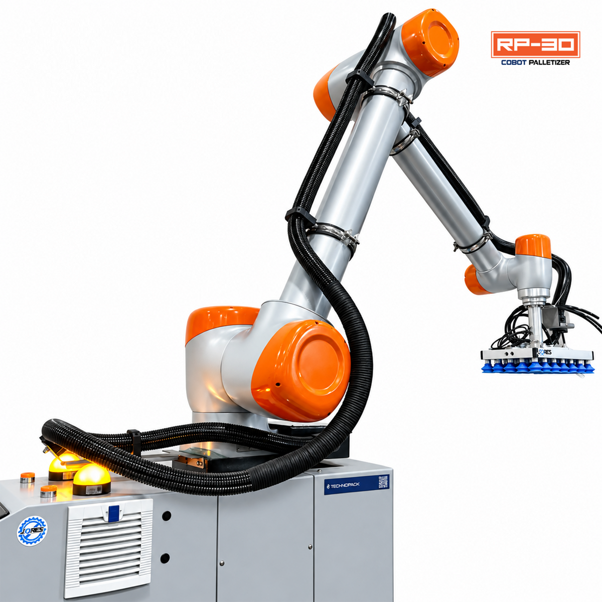 RP-30 Cobot Palletizer – Collaborative Robotic Palletizing System