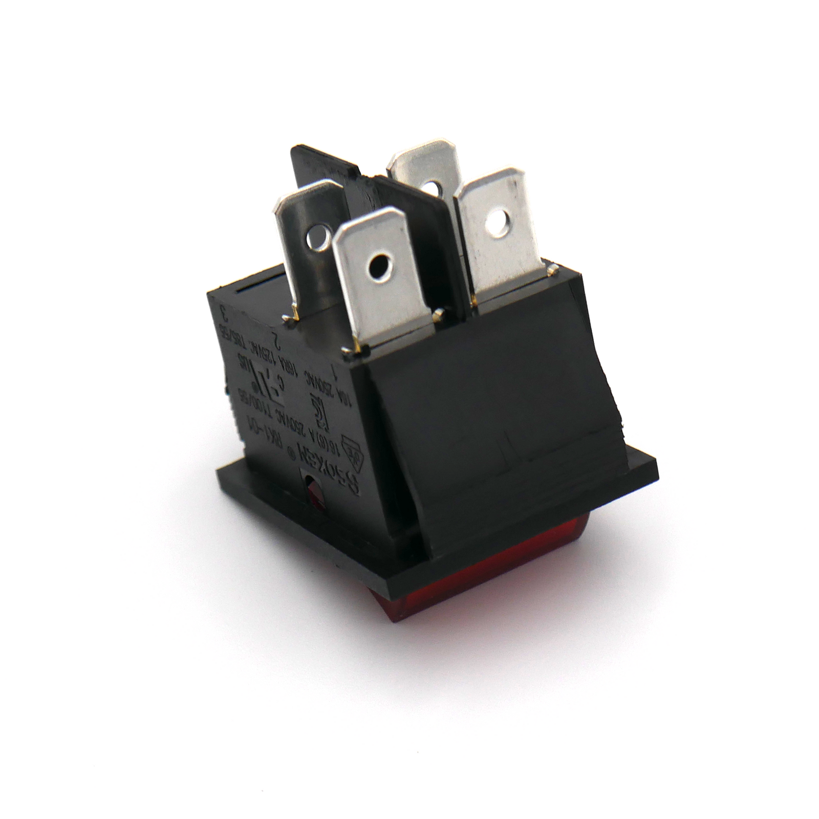 Red Rocker Switch Caps Continuous Heat Sealer Replacement Parts | Power Rocker Switch ...