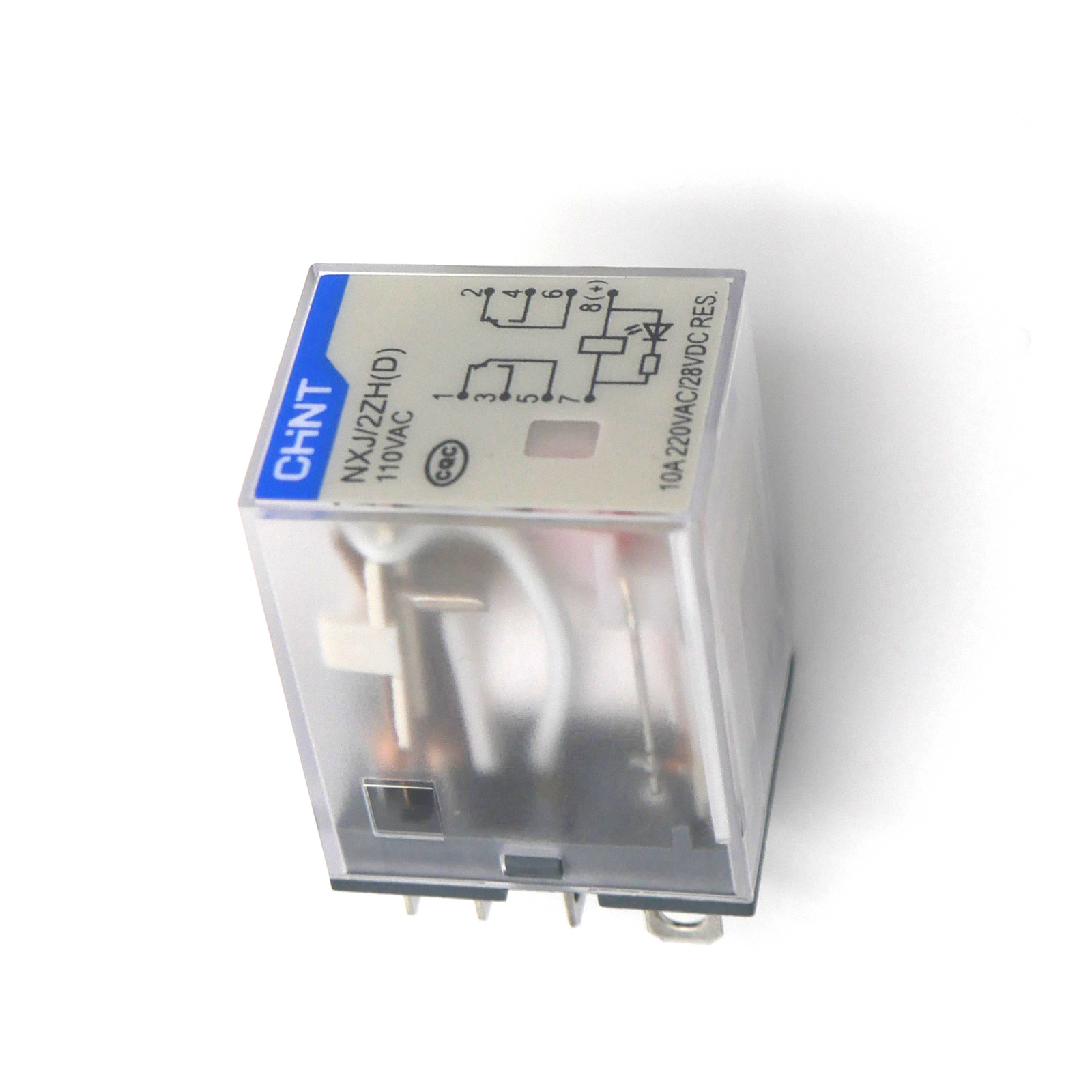 Back view of the JORES TECHNOLOGIES relay LJQX-13F for continue band sealers 