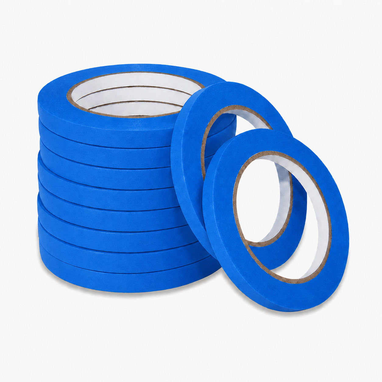 Pack of of 10 rolls of blue bag closer tape