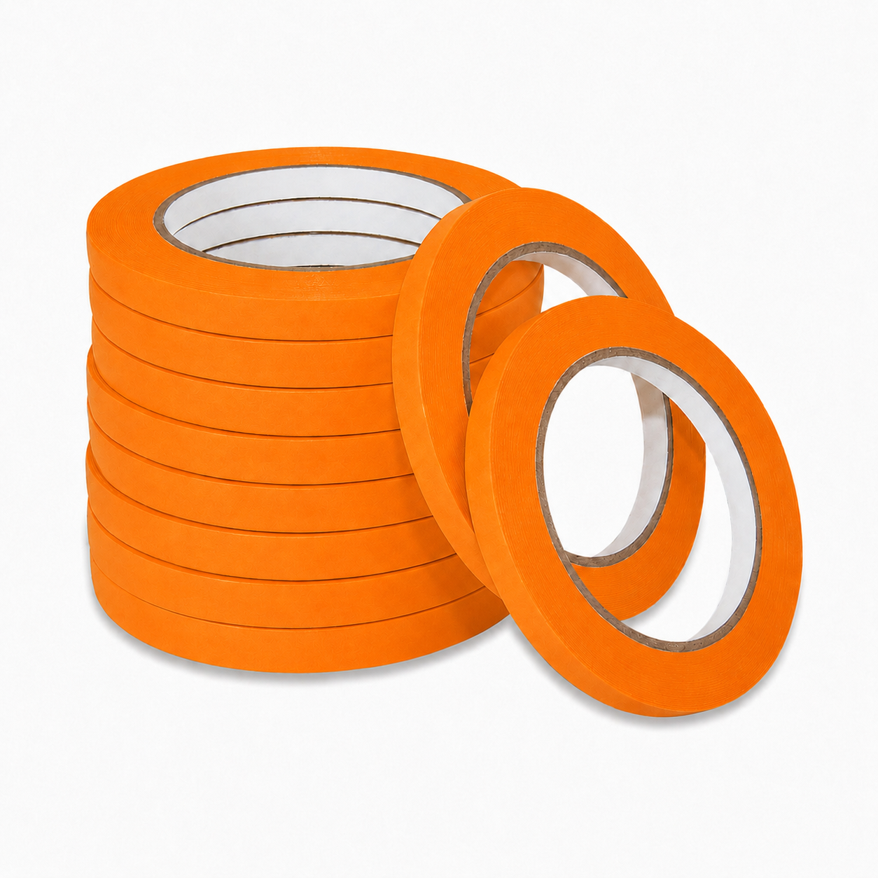 Pack of 10 orange bag closer tapes