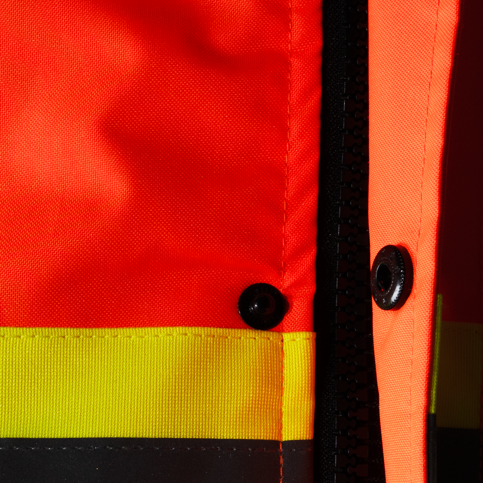 Hi-Vis X-Back Two-Tone Safety Bomber Jacket with Sherpa Faux Fleece