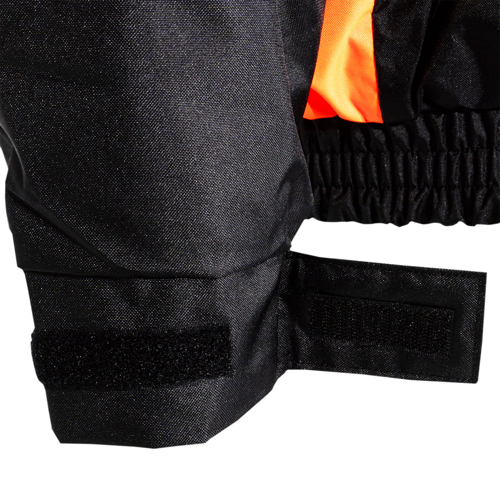 Hi-Vis X-Back Two-Tone Safety Bomber Jacket with Sherpa Faux Fleece