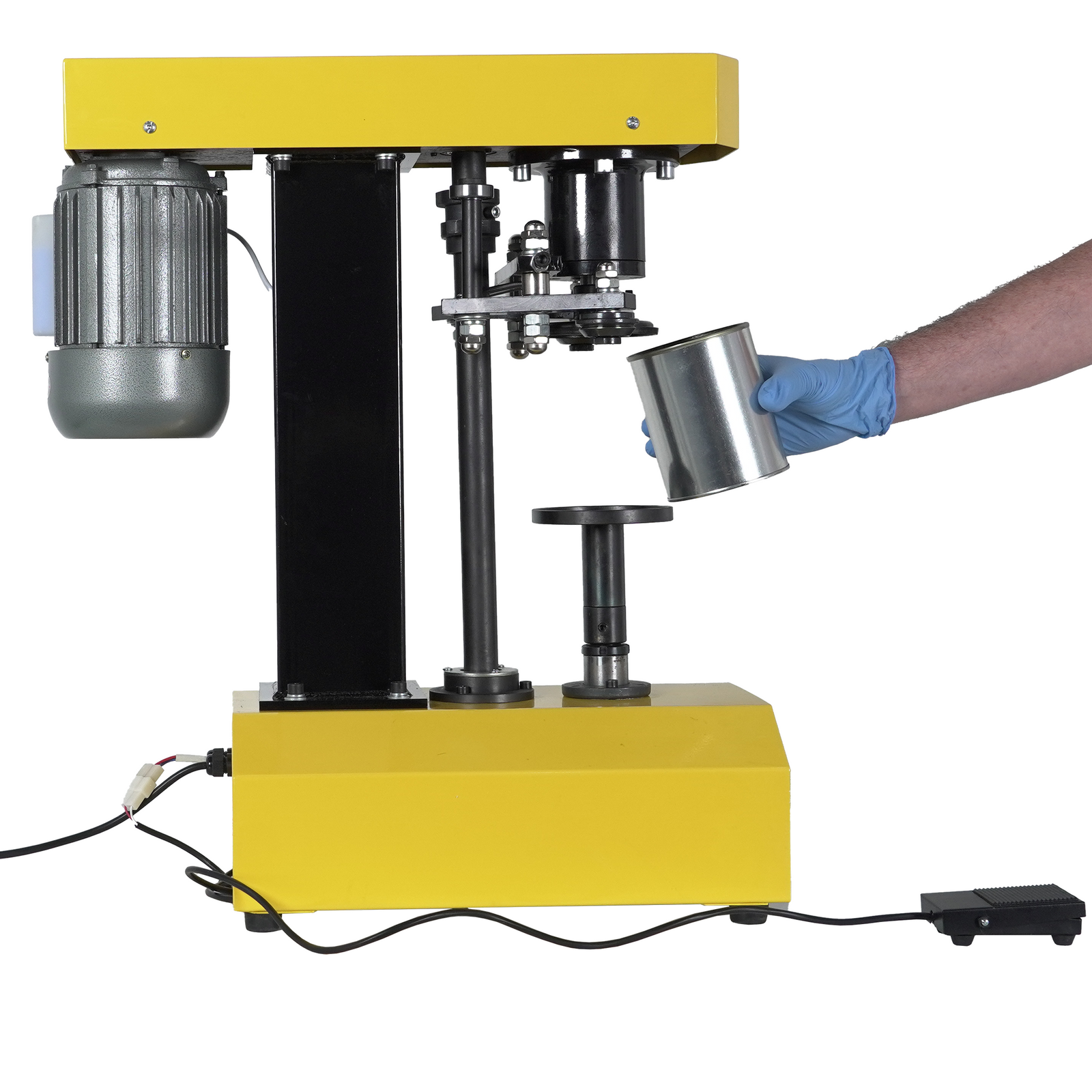 Semi Automatic Can Lid Seamer Machine - TECHNOPACK CORP. – Technopack ...